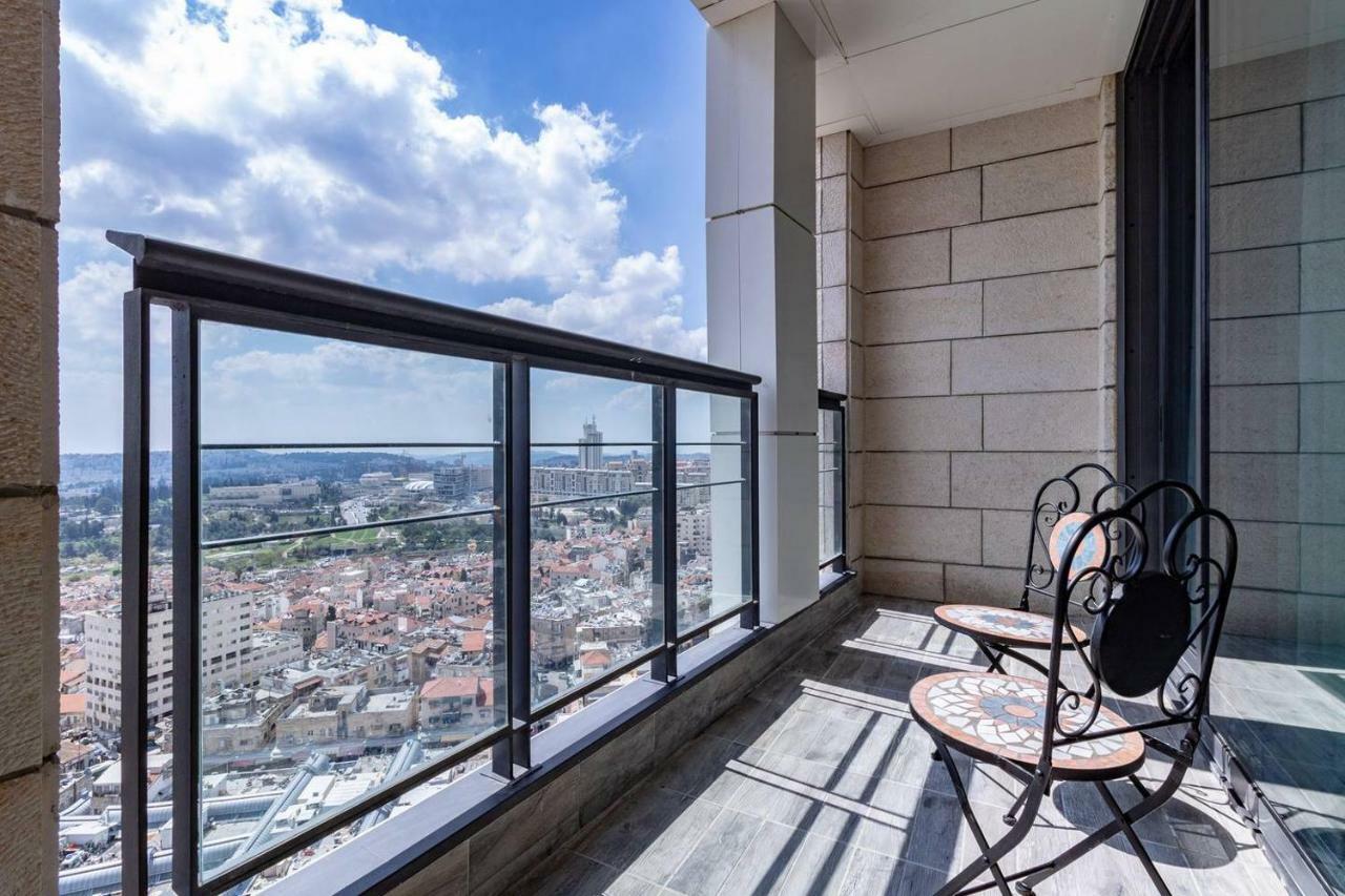Magical 2Br/Parking With Amazing View, City Center Jerusalem Eksteriør billede