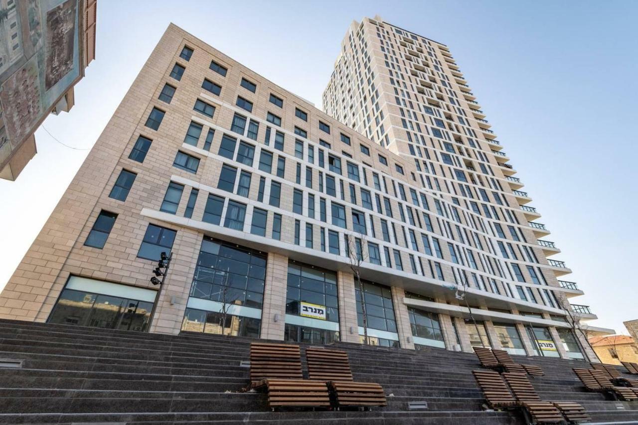 Magical 2Br/Parking With Amazing View, City Center Jerusalem Eksteriør billede